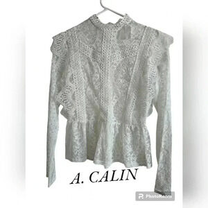 A. Calin by Flying Tomato Blouse S NWT